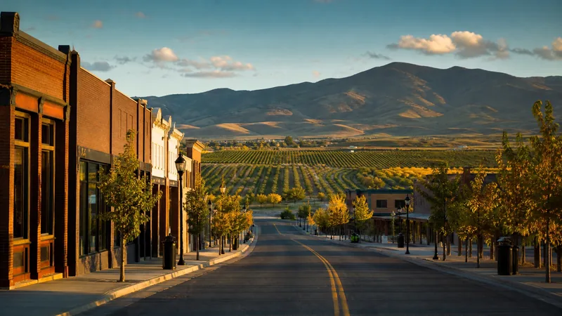 Small downtown street in a farming valley with brick storefronts, Oxnard Business Tax Certificate 2026-27